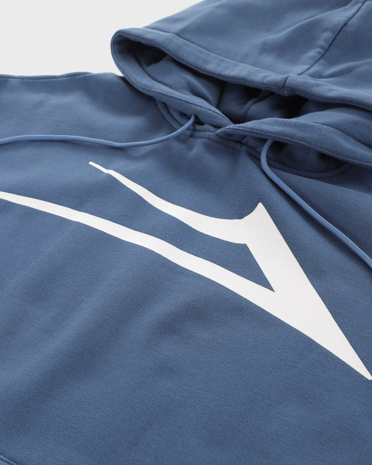 Flare Pullover Hoodie - Washed Blue