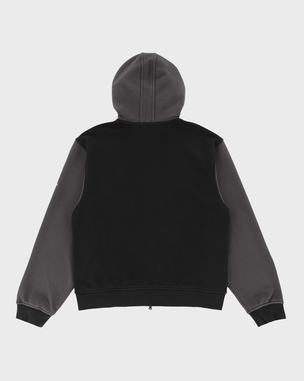 'Hello My Name Is' Zip Up Hoodie - Black