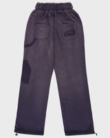 Double Waisted Sunfaded Sweatpants - Indigo