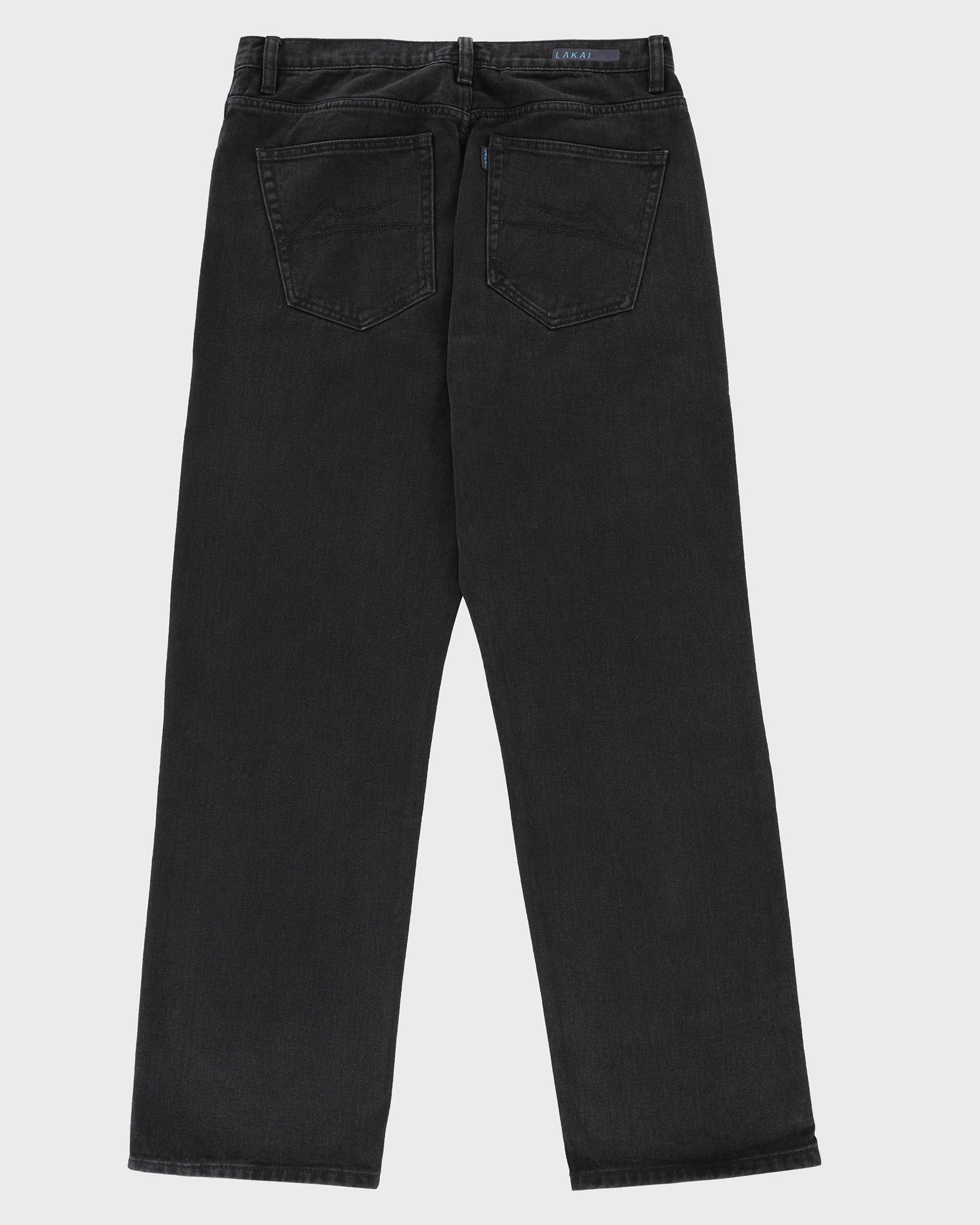 Straight Leg Denims - Black