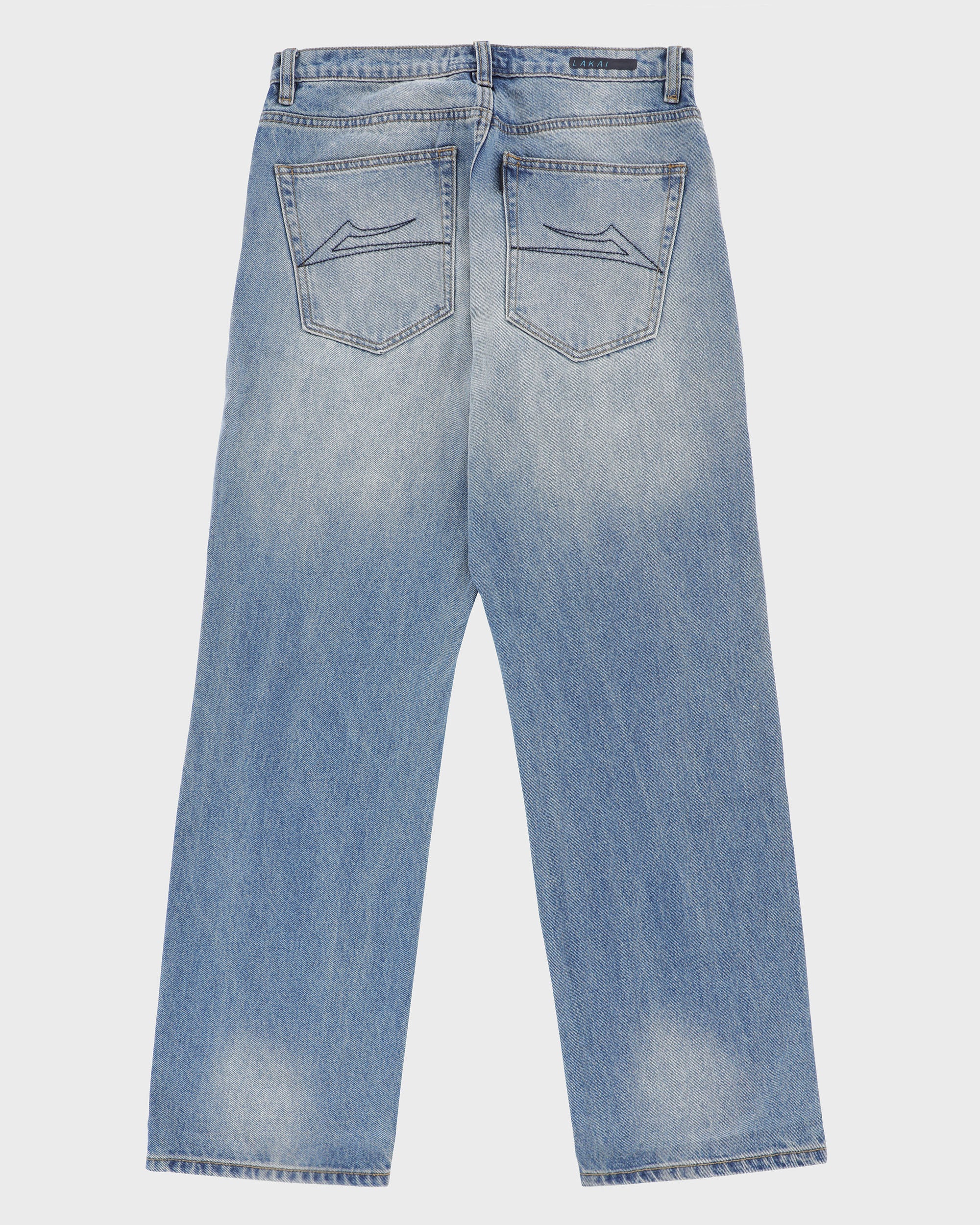 Straight Leg Denims - Blue