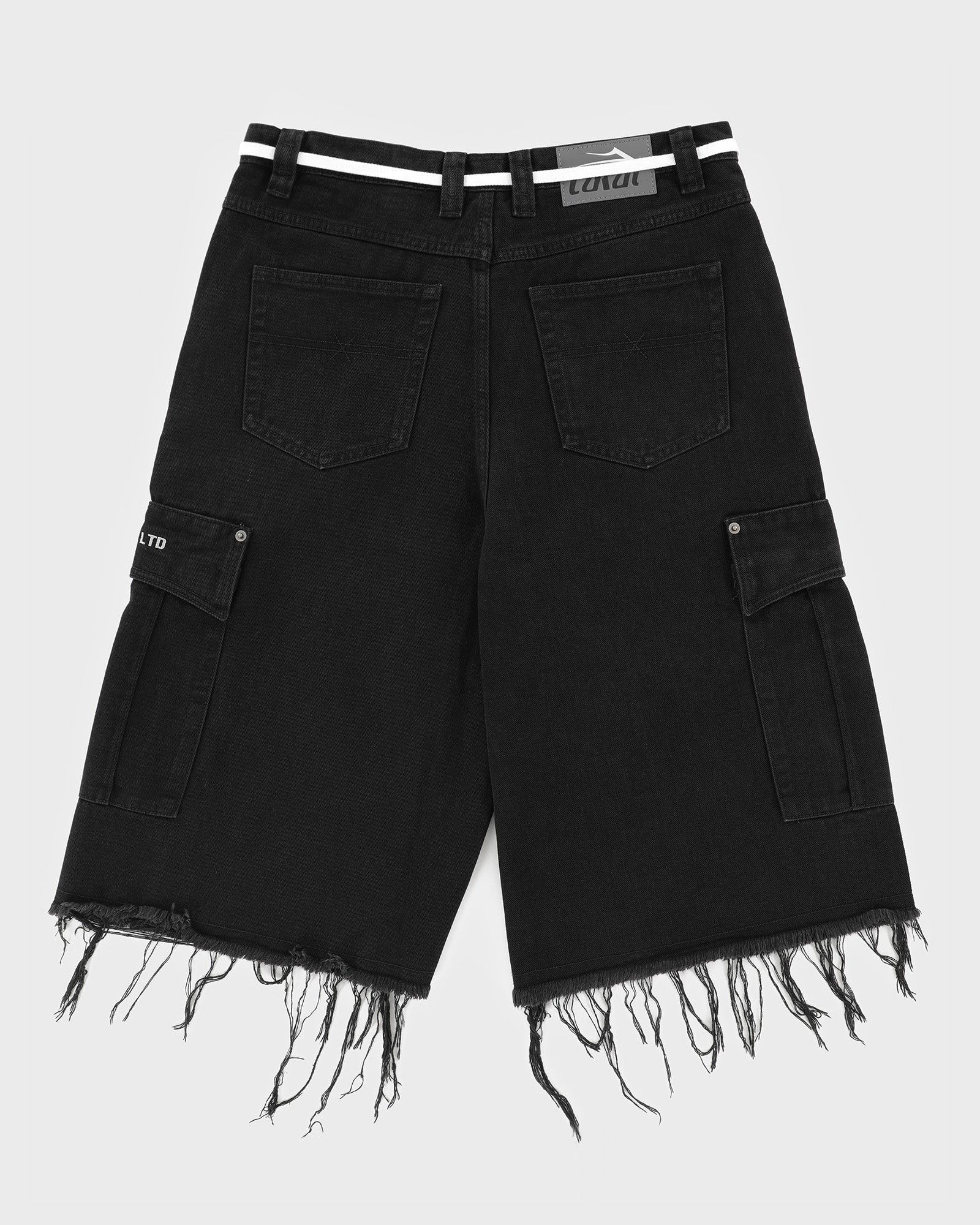 Cargo Jumbo Jort - Black