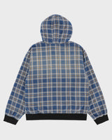 Thermal Lined Plaid Zip Up