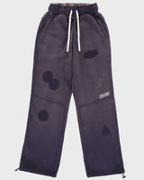 Double Waisted Sunfaded Sweatpants - Indigo