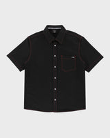 Heavyweight Button Up Shirt - Black