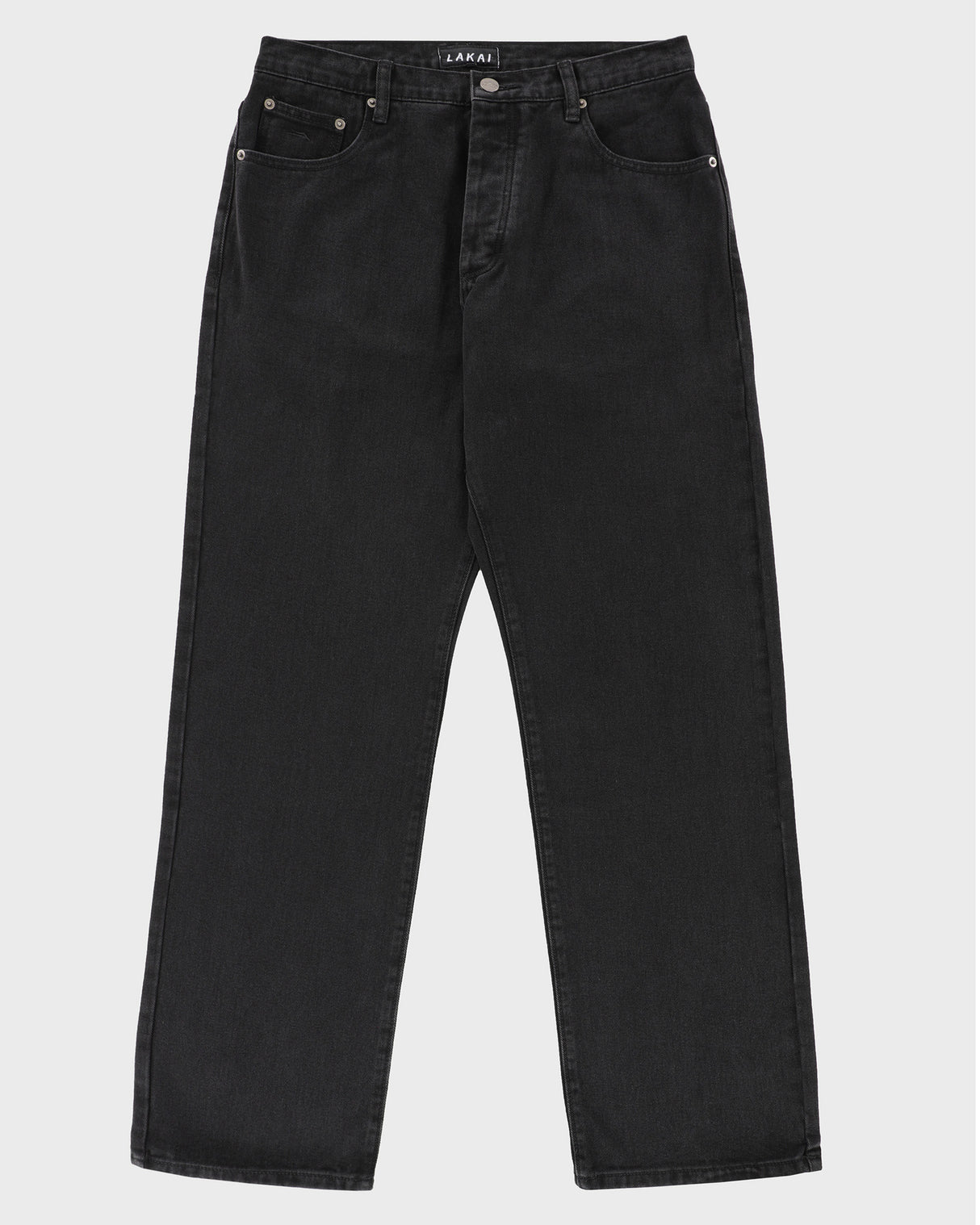 Straight Leg Denims - Black