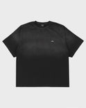 Sunfaded Cropped Boxy Tee - Black