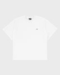 Sunfaded Cropped Boxy Tee - White