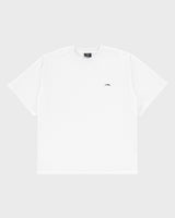 Sunfaded Cropped Boxy Tee - White