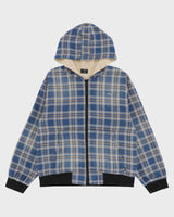 Thermal Lined Plaid Zip Up